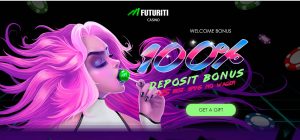 example of landing page for gambling