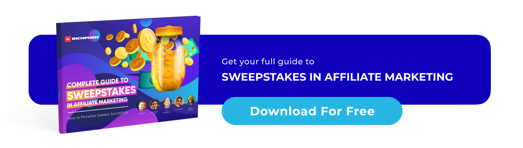 how to run sweepstakes