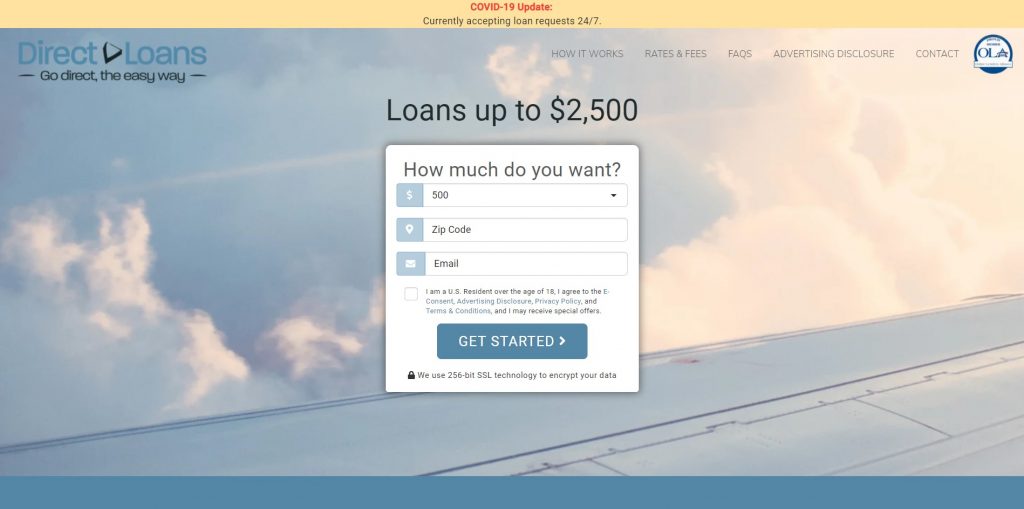 finance push ads guide Landing pages examples