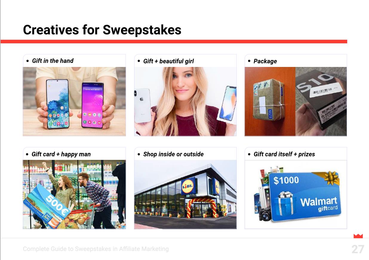 What is Sweepstakes vertical in affiliate marketing Definition, How to