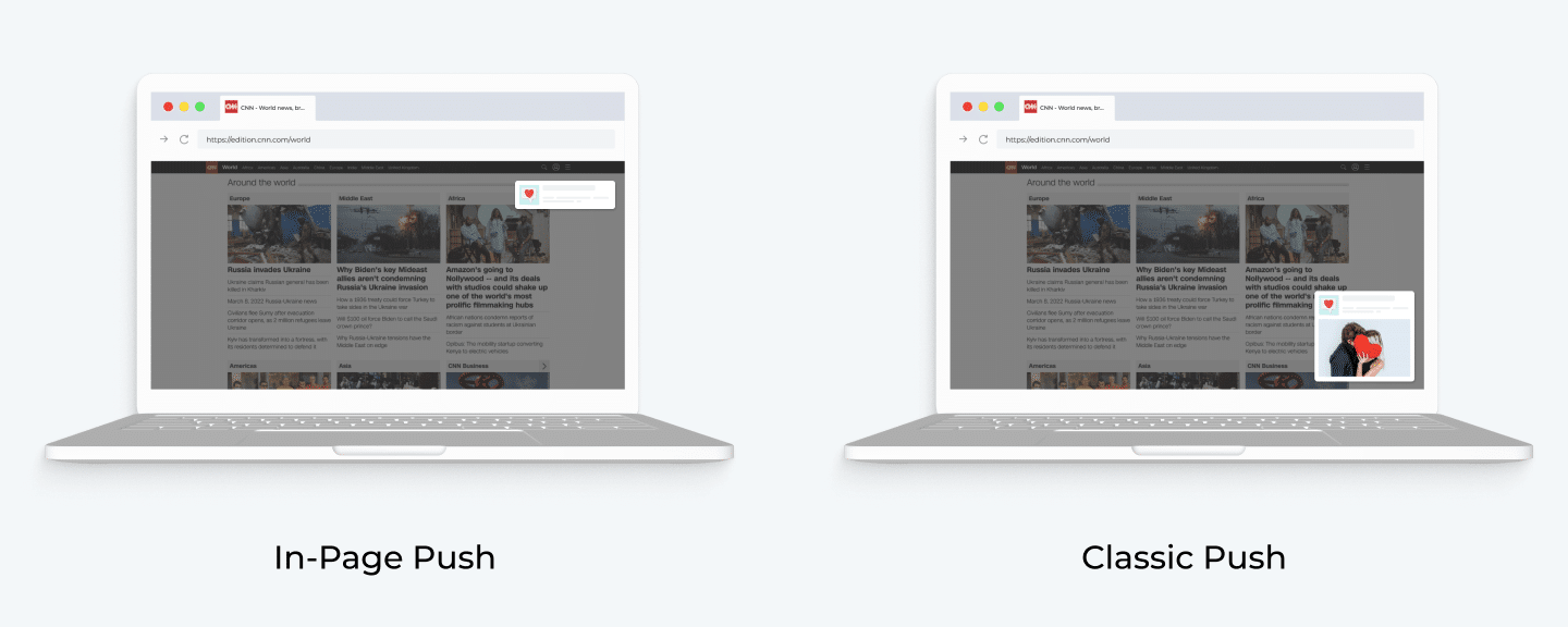 Что такое in-page пуш-уведомления: значение, примеры — RichAds Blog