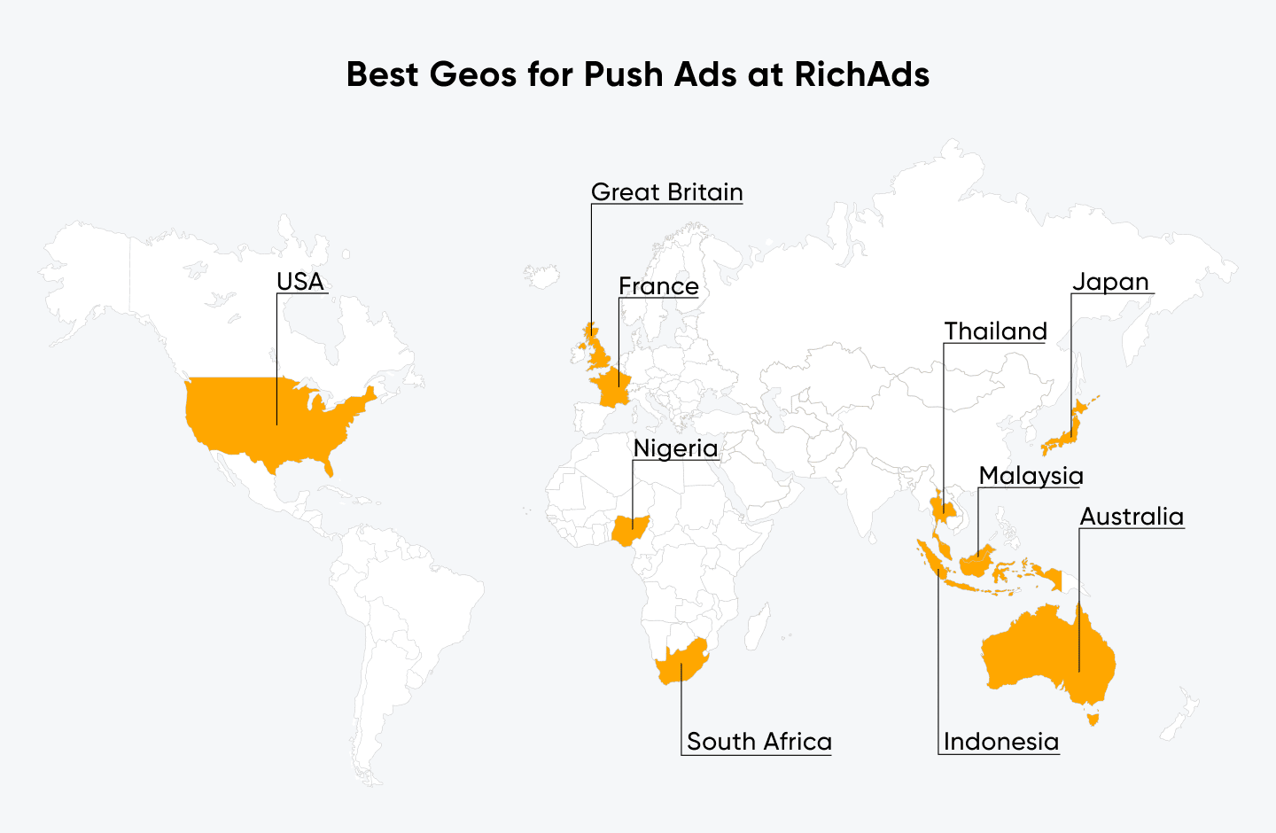 Different Geos The Best Geos and Verticals in June — RichAds Blog