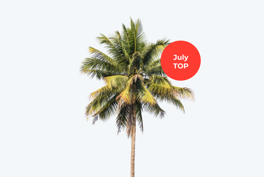 GEOs and verticals in July