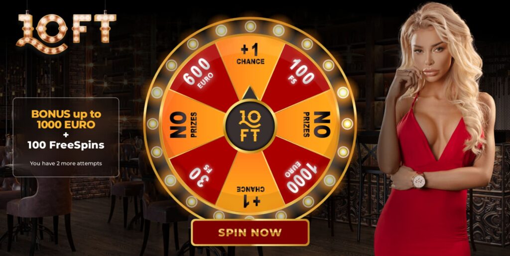An example of a prelanding page to promote online gambling offers