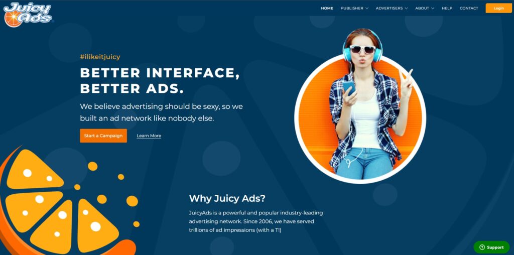 Popunder ad network review JuicyAds