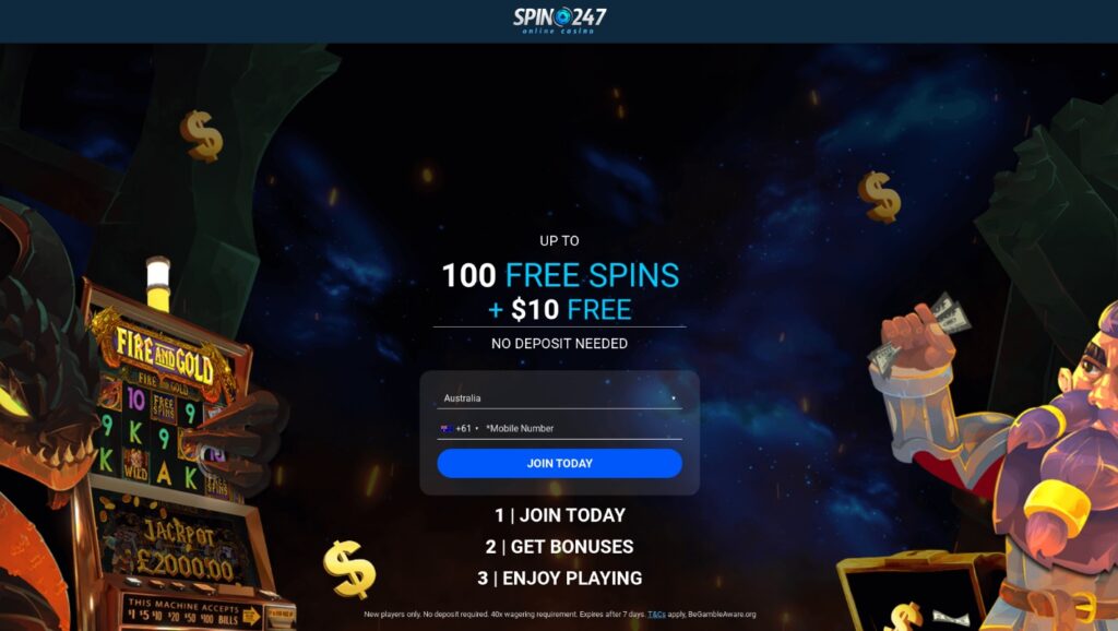 Pop-up and popunder ads example for Gambling offers