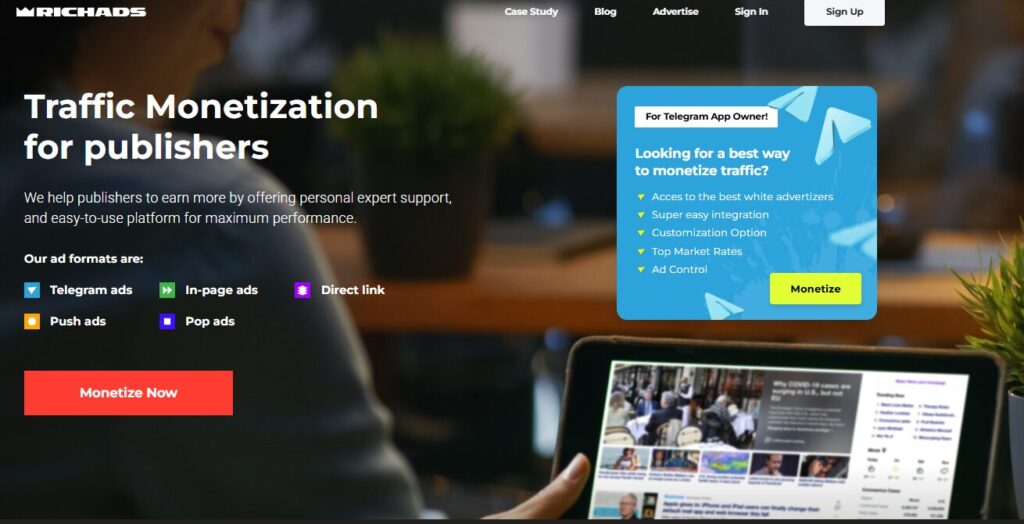 google adsense alternative