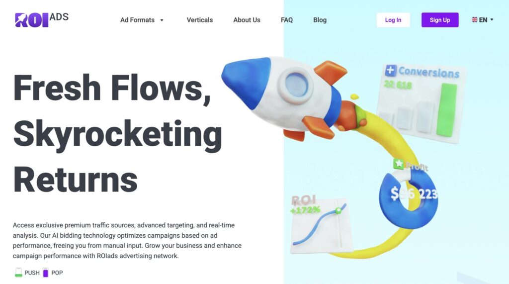 One of the best advertising networks for India - RoiAds