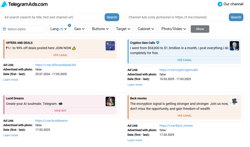 telegram spy tools