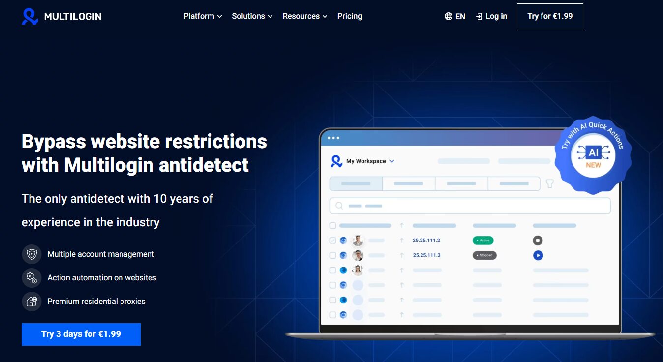 Multilogin Antidetect Review: Best Tool for Multi-Accounts — RichAds Blog