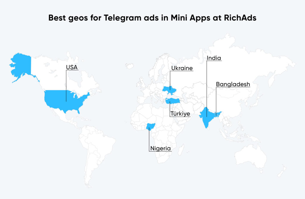 Best Geos and Verticals for Telegram ads in December 2025