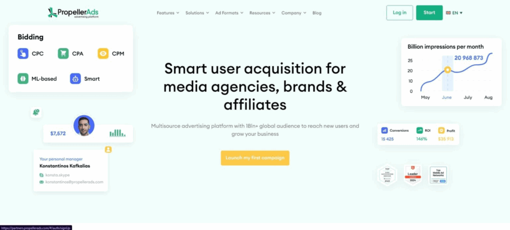 redes publicitarias latam propellerads