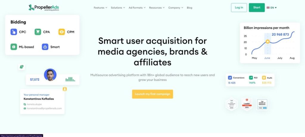 top ad networks for latam