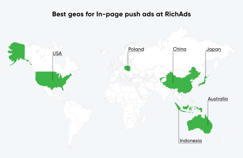 in-page push geos