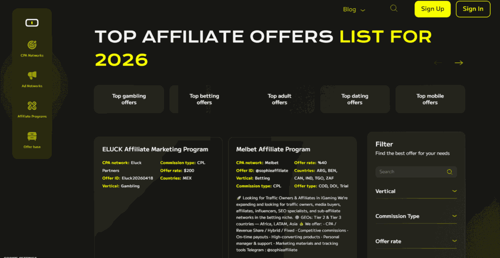 AffRoom offers