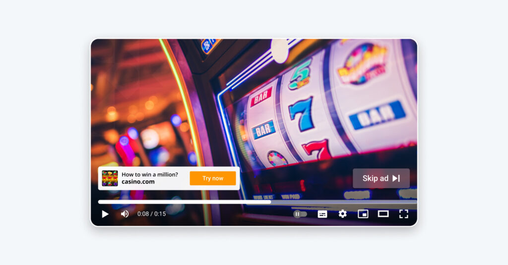 Gambling pre-roll ads