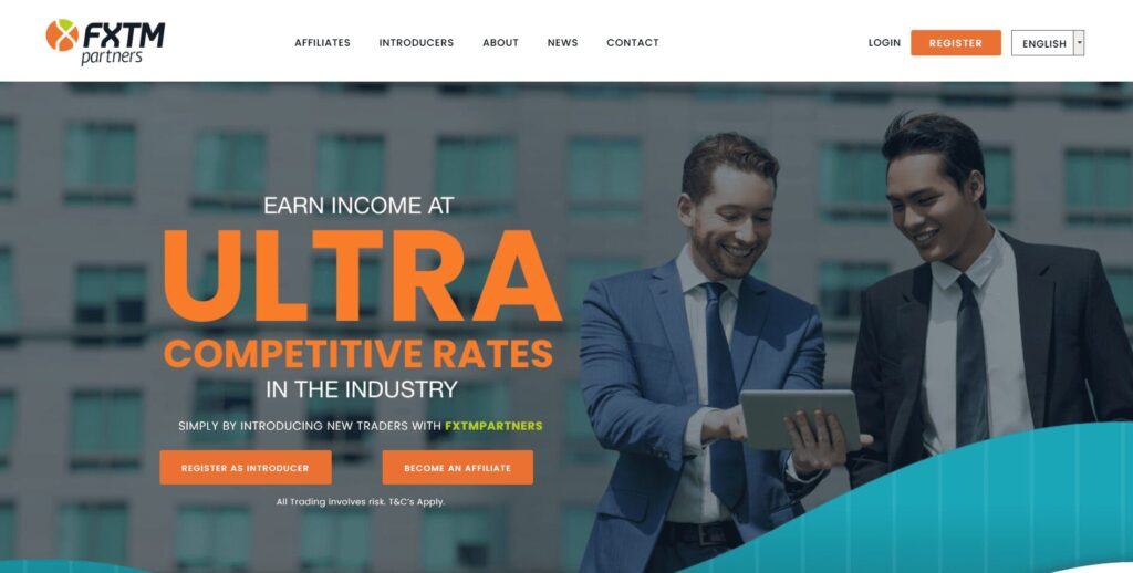 fxtm forex affiliate program