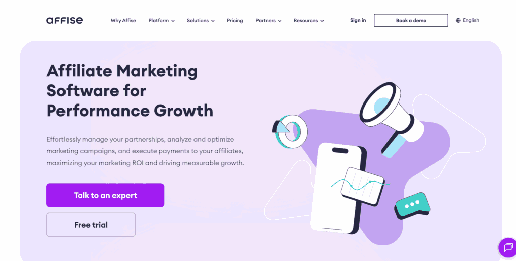 Affise Gambling affiliate marketing software