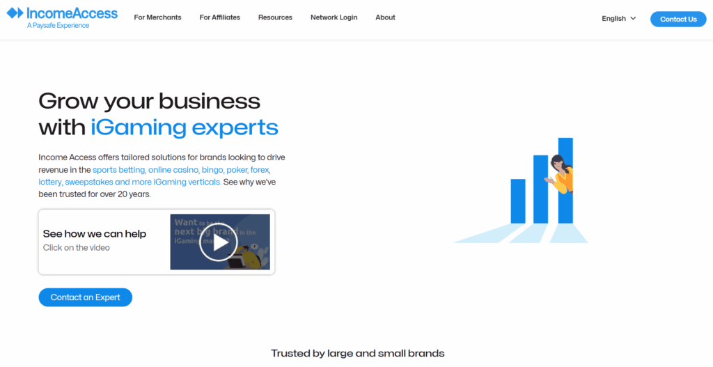 Income Access iGaming affiliate marketing software