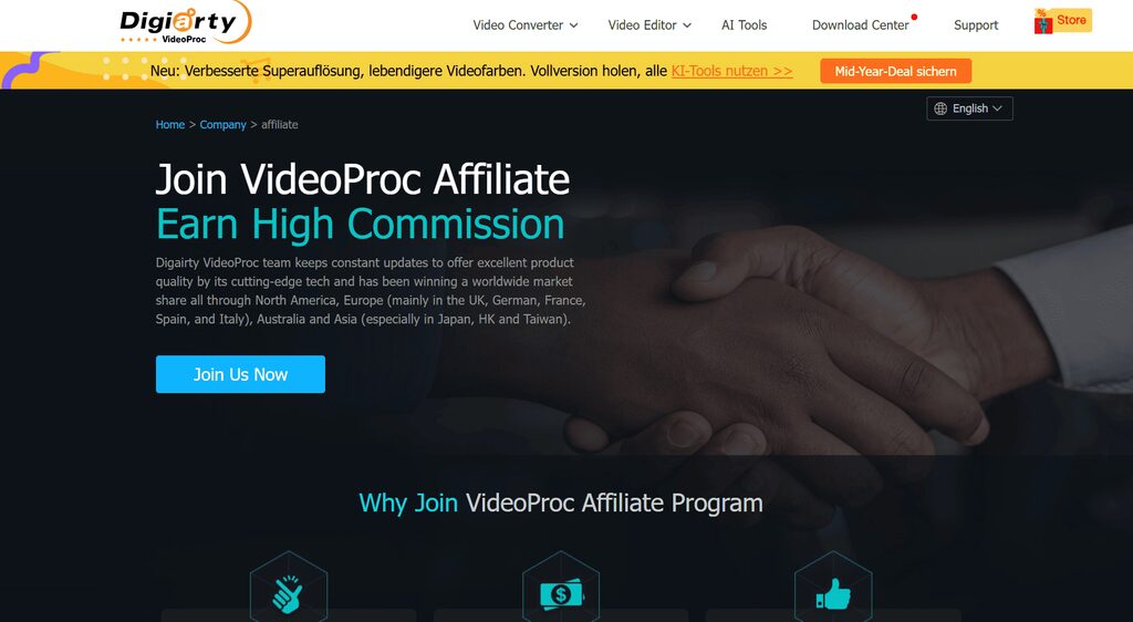 VideoProc video affiliate program