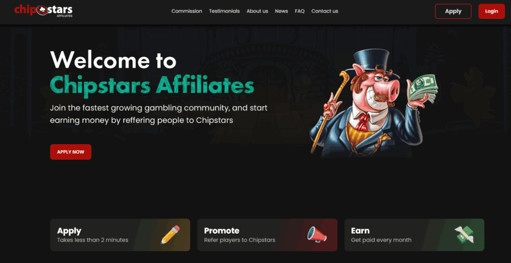 Top programas de afiliados de casino e iGaming
