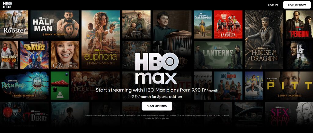 HBO Max video affiliate program