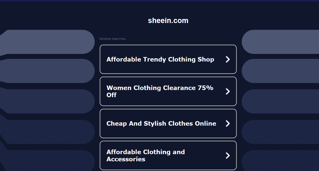 parked domain page example