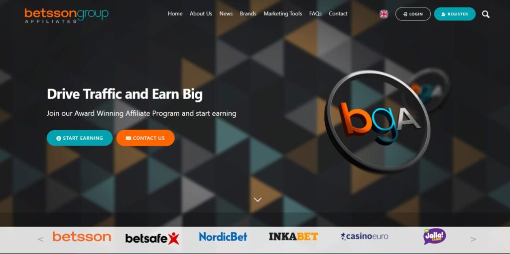 programa de afiliados betsson group