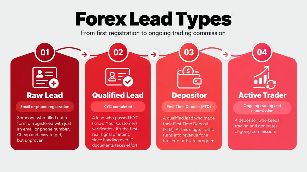 forex lead types