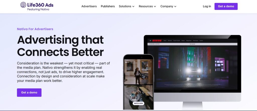 Nativo advertising platform
