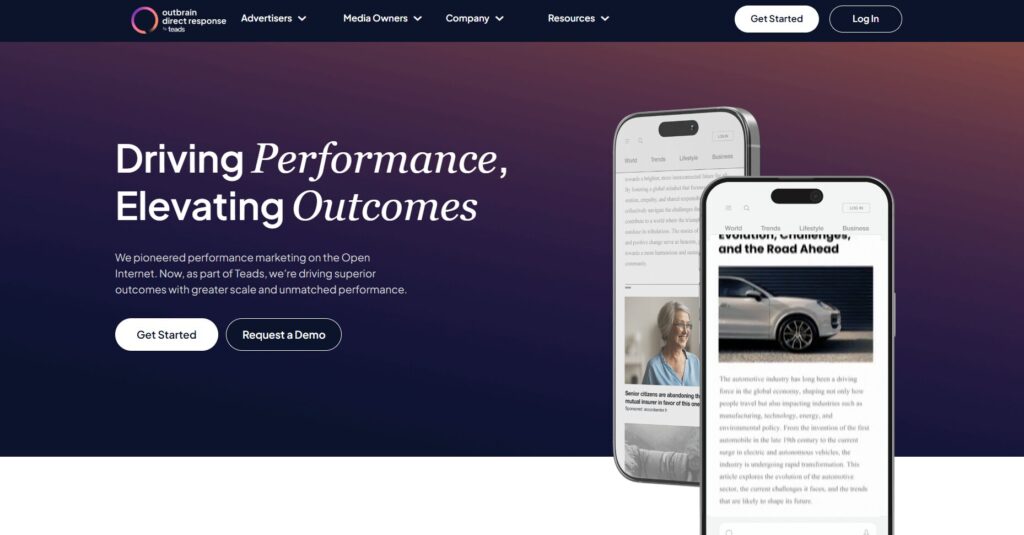 Outbrain advertising platform