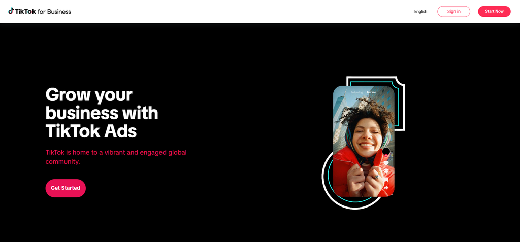 TikTok Ads advertising platform