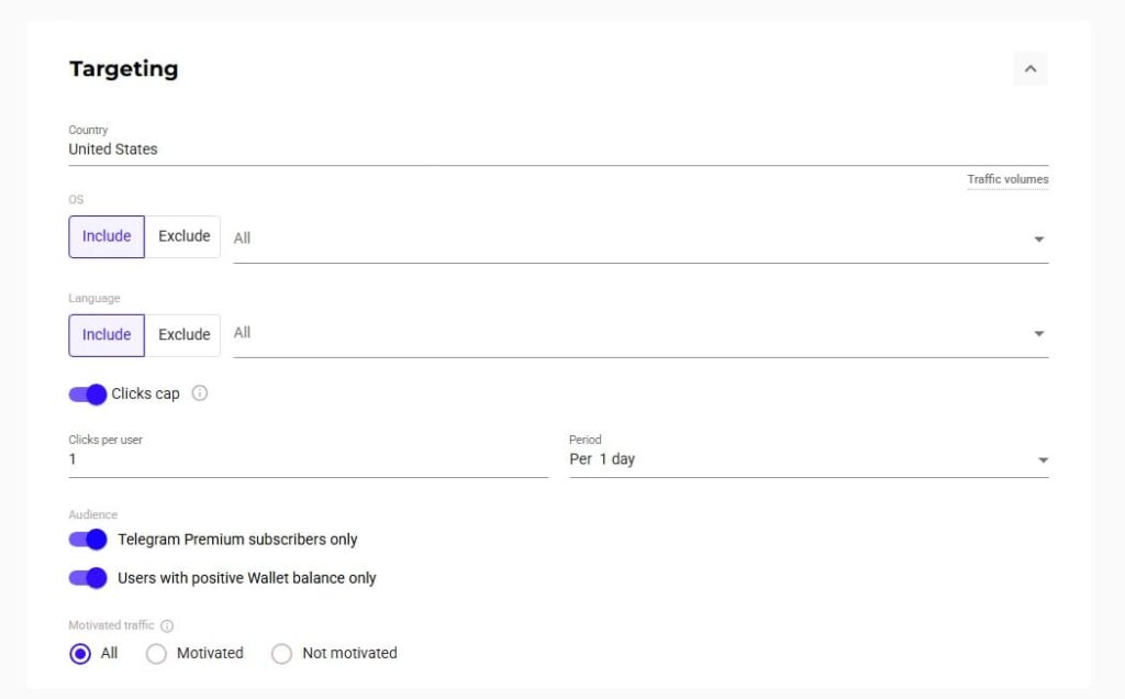 segmentación de casino en telegram