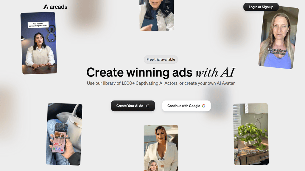 Arcads AI ad generator