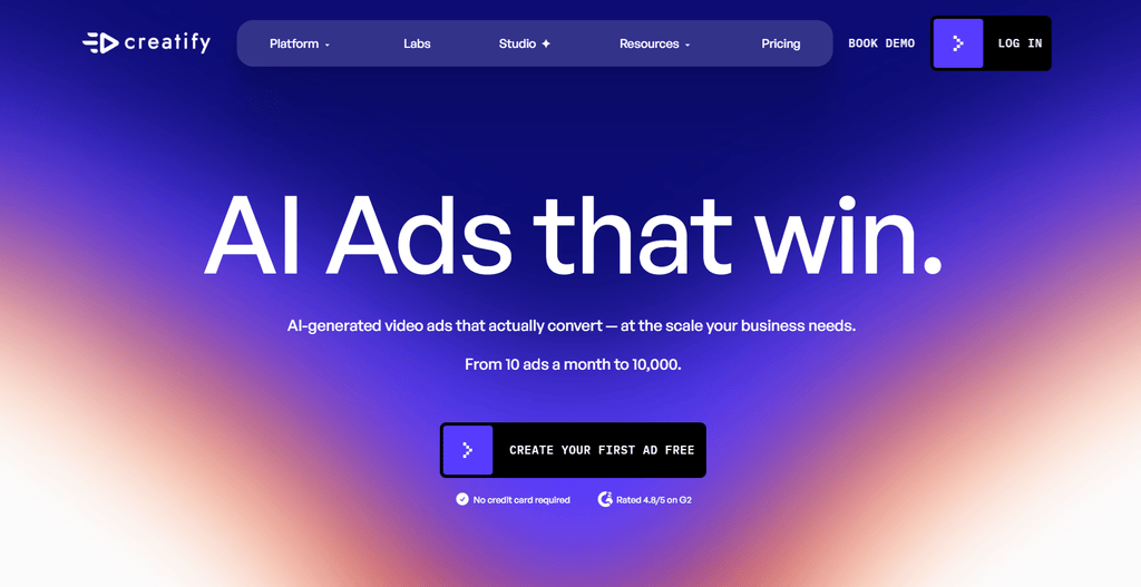 Creatify AI ad generator