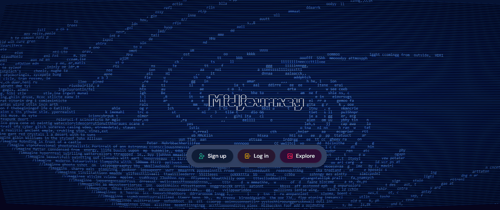 Midjourney AI ad generator